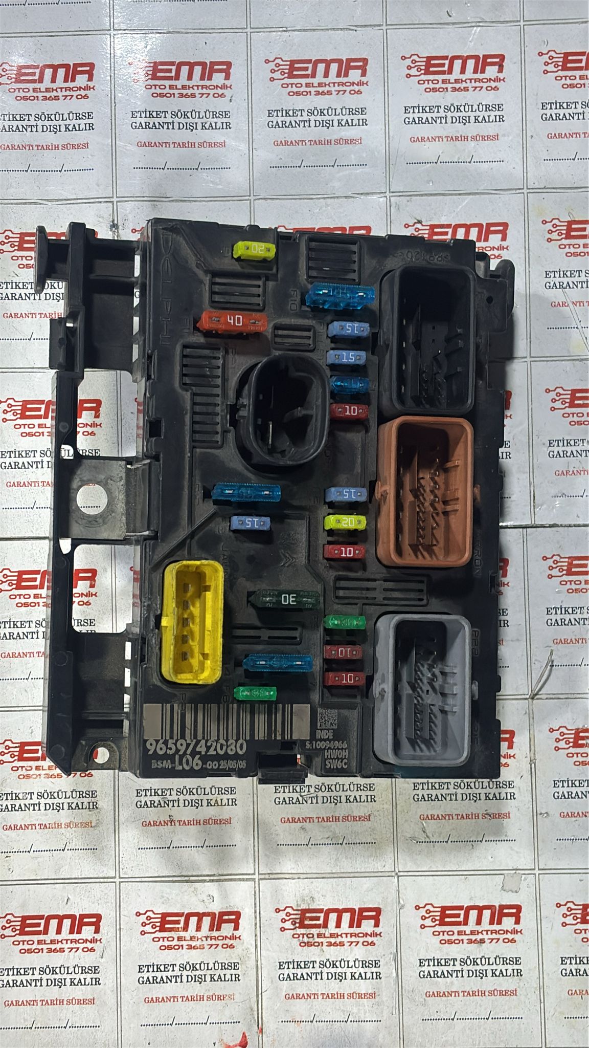 PEUGEOT-CİTROEN 307 SİGORTA KUTUSU 9659742030 L06